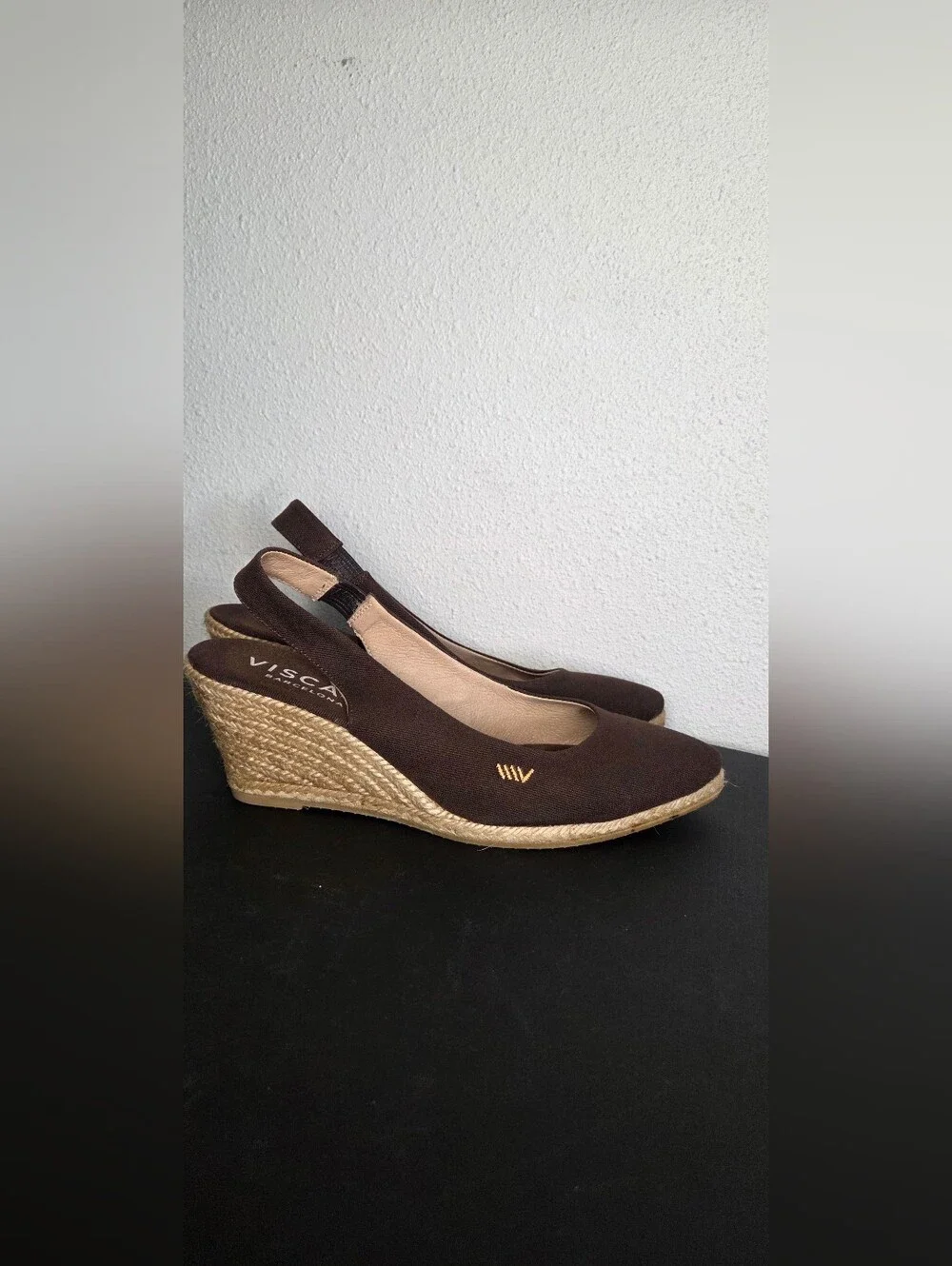 Viscata Palomera Brown Womens Wedge